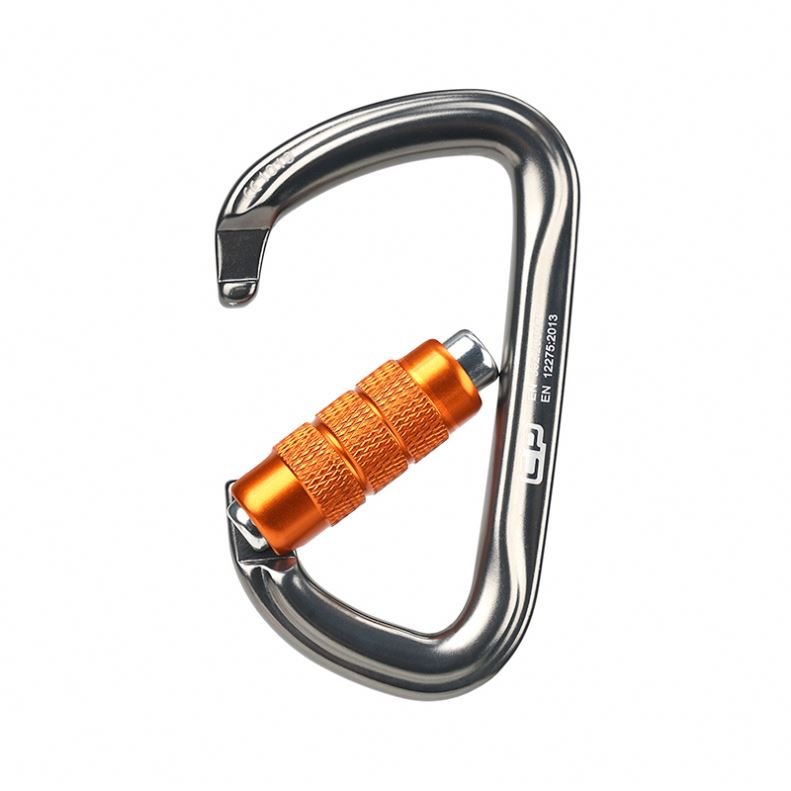Heavy Duty 35KN Alloy 7075 Lock Carabiner Tool Clip Multipurpose Swivel Auto Locking Hook Carabiner for Climbing