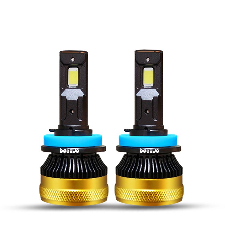 BAODUO OEM V9 Pro New Design Car Bulbs Kits Accessories Led Lighting H7 H4 H11 Car Led Headlight H4 Bulbs Canbus with Decoder