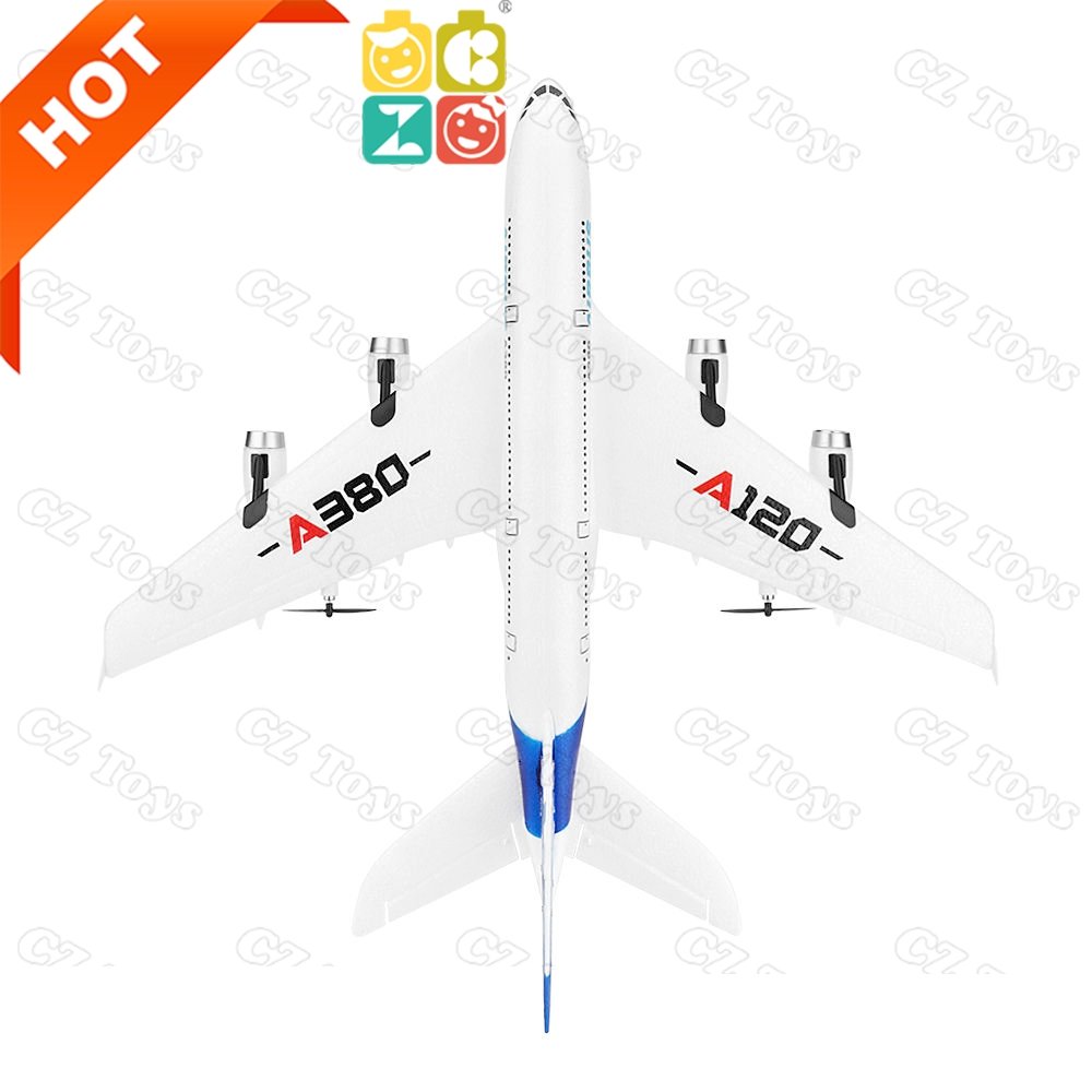 2.4G Remote Control Model Helicopter Durable Styrofoam Airplane RC Aircraft Plane for Kids Boys Girls Beginner A380