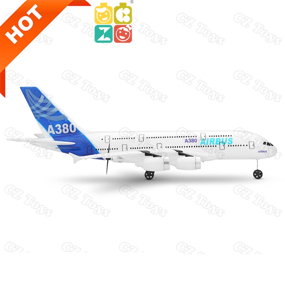 2.4G Remote Control Model Helicopter Durable Styrofoam Airplane RC Aircraft Plane for Kids Boys Girls Beginner A380