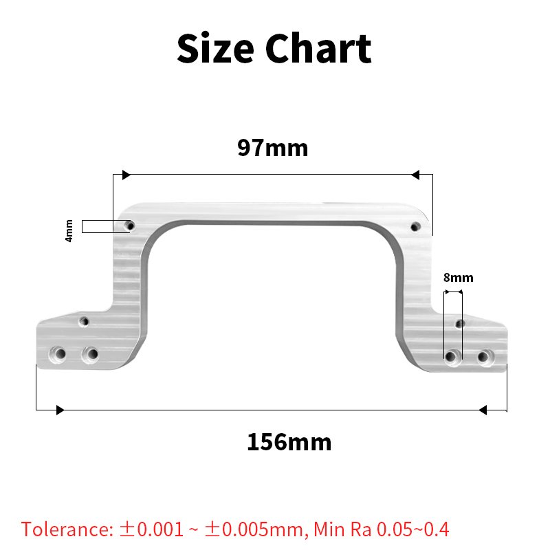 High Precision Aluminum Aviation Accessories Handle Cnc Machining Parts for Automation Parts