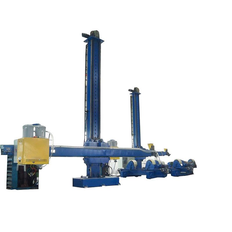 Welding Column Boom Arm Welding Manipulator for Pipe Seam With Turning Roller