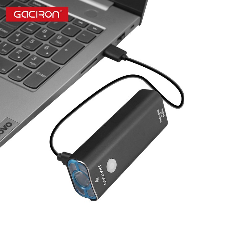 Caciron Customized Professional Cycle Accessories 550Lumen IPX6 Type-C Rechargeable Handle Bar Light Bicycle Lights for Sale