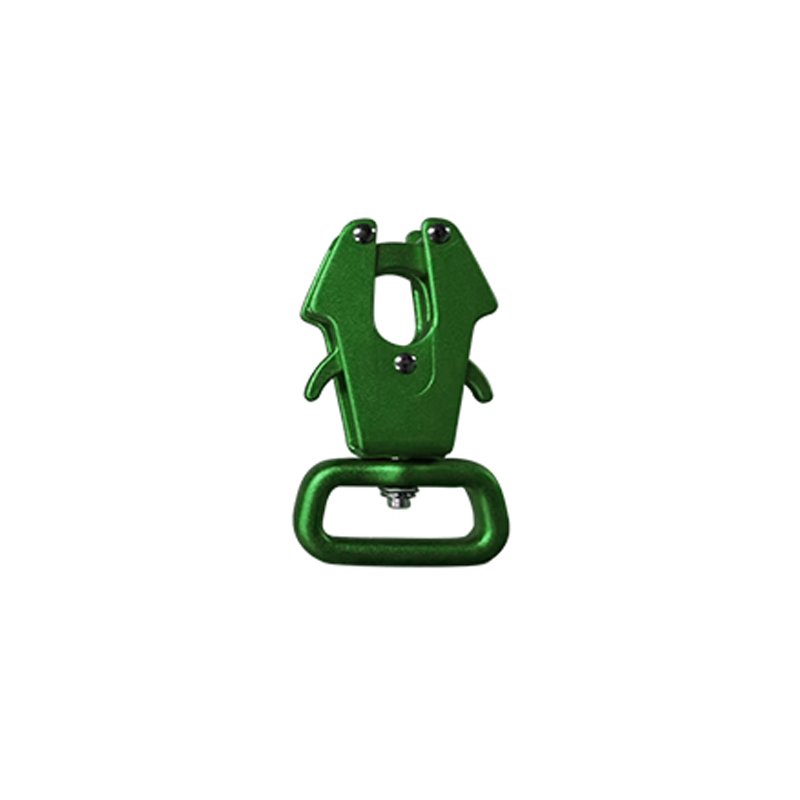 Pet Release Buckle Frog Clip Pet Snap Hook Frog Carabiner Safety Harness Collar Frog Clip Buckles for Dog Leash