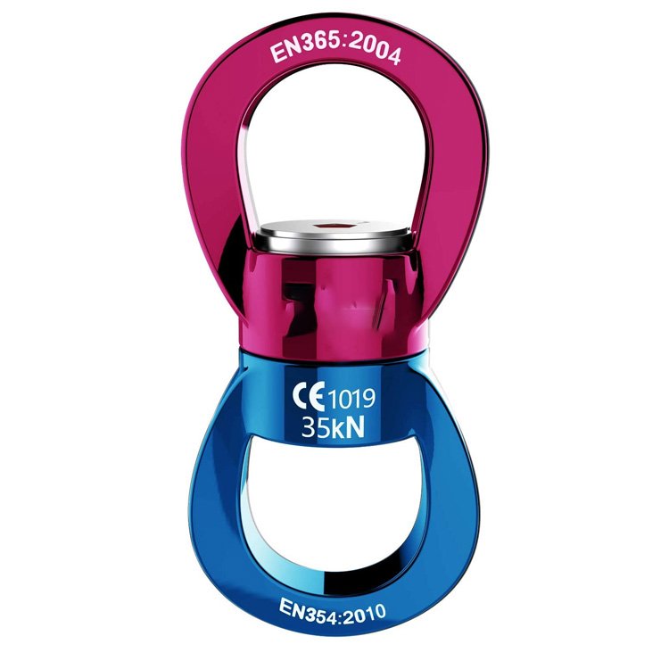 35KN Safety Rotating Equipment Suspension Accessories Swing Swivel for Aerial Dance Hammock