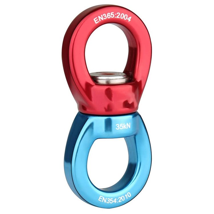 35KN Safety Rotating Equipment Suspension Accessories Swing Swivel for Aerial Dance Hammock