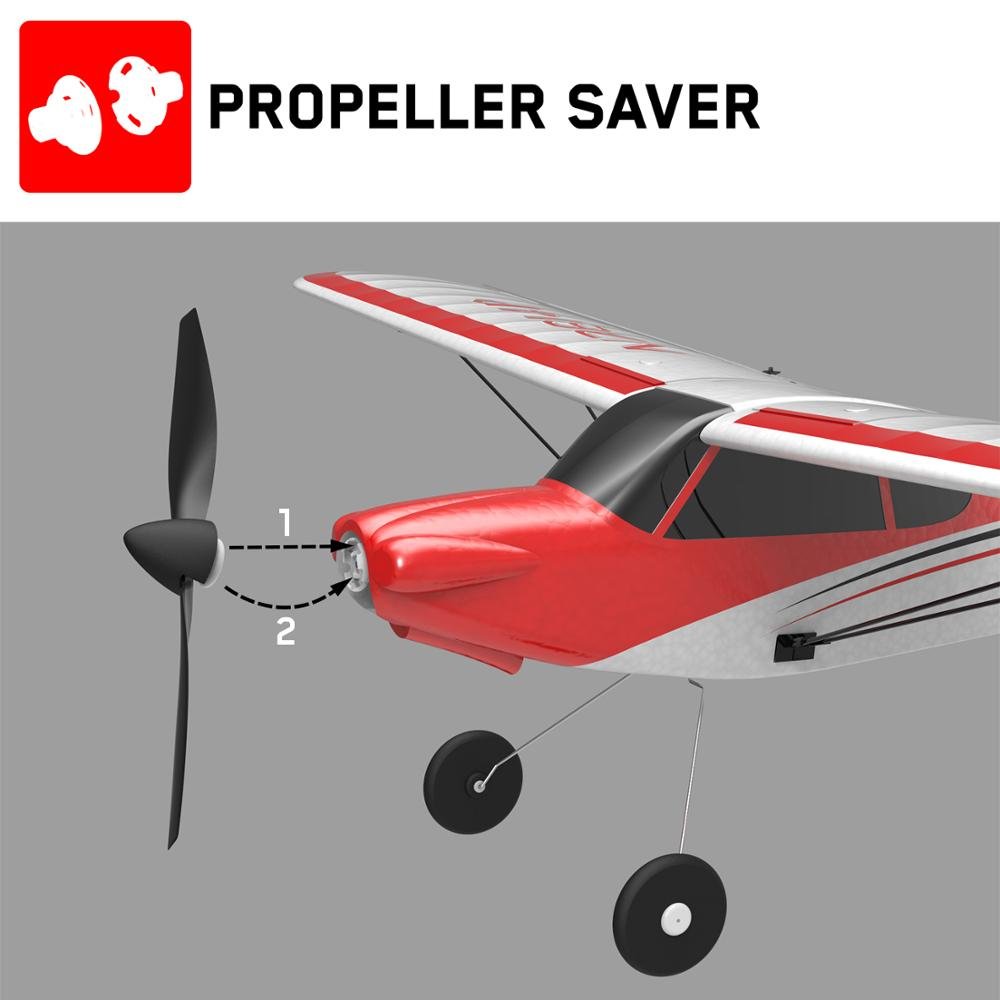 Rc Model Airplane Ready To Fly Sport Electric Outdoor Aa Battery Plane Foam Rc Foam Aircraft Kit Plastic Planes