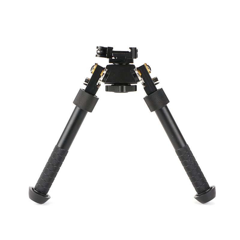 Customized Aviation Aluminum Alloy Bipod Quick Disassembly and Convenient Lightweight Compact Outdoors Tripod