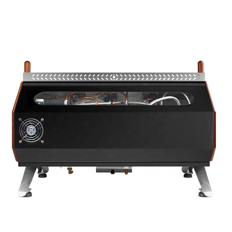 Commercial Espresso Machine 12L Electric Coffee Maker Semi-Auto Double Group Coffee Machine
