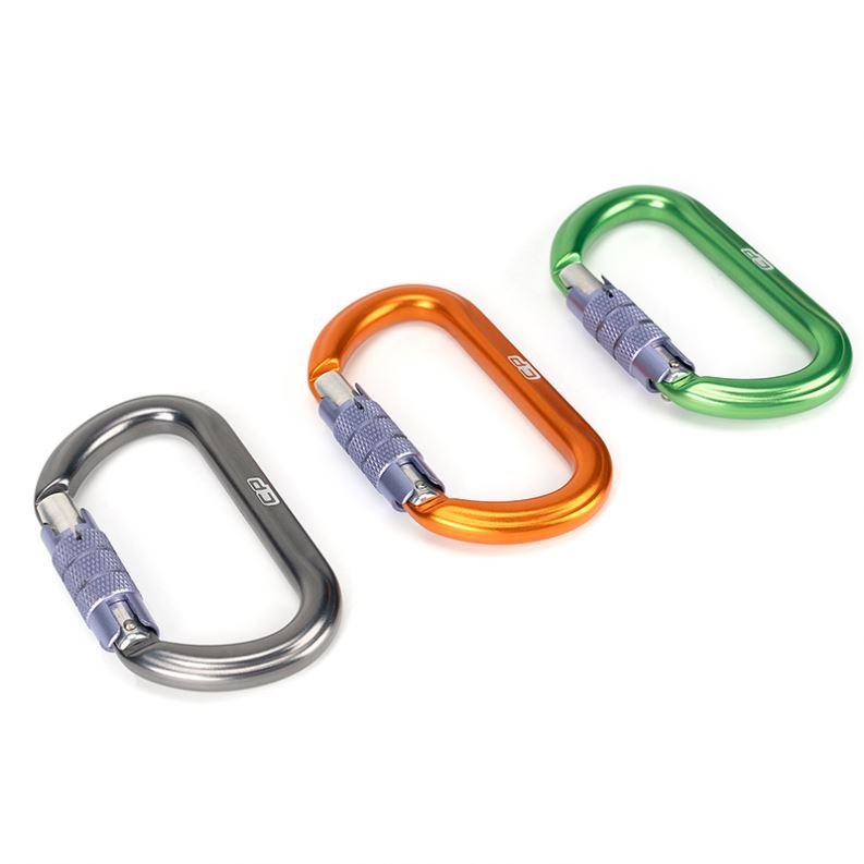 7075 Aluminum Mini Carabiner 12kN Top Quality O Shape Aircraft Grade Climbing Carabiner for Hammock Hanging Climbing