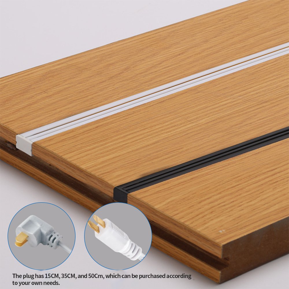 Indoor Shop Track Rails Wholesale Adjustable Electrical Accessories Power Track System for Led Shelf Lighting