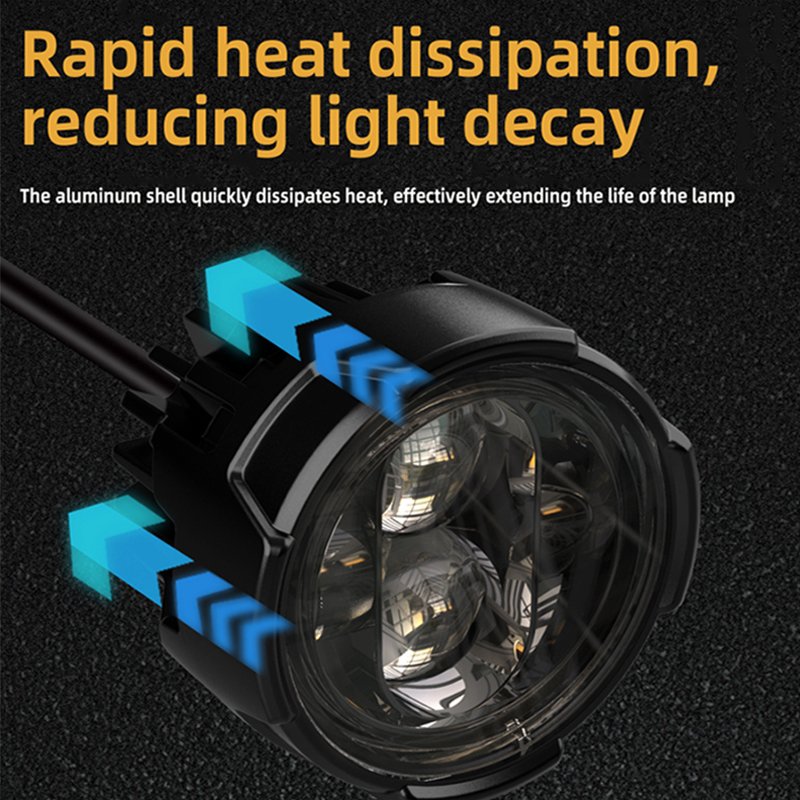 Motoled Auto Accessories 8-80V 120W Led Work Light for Motor Headlight