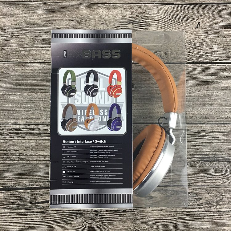 S560 OEM BT Headphone Mobile Accessories Rechargeable Wireless Earphones Wireless Headphones