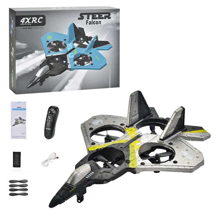 2023 hot sale Customized Logo Hot Remote Control 2.4g Fighter V18 EPP foam fighter rc aircraft plane toy