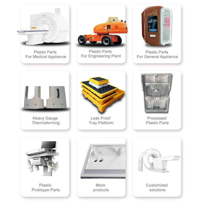 High Performance ASA ABS Panels for Agricultural Construction Agricultural Machinery Plastic Housing Covers