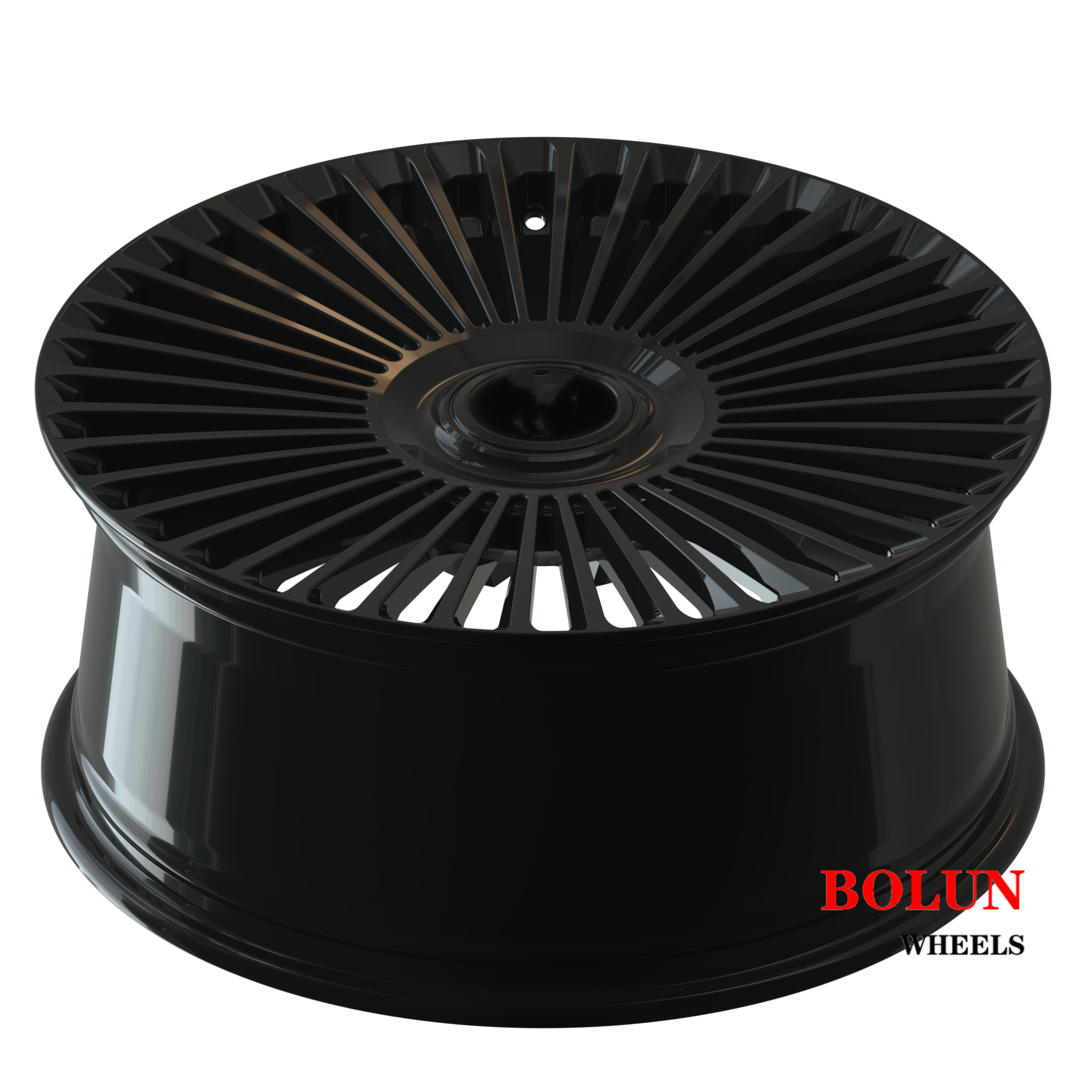 Custom Multi Spoke 5x130 5x120 Customized Color Gloss Black Forged Alloy Wheels for Land Rover benz Rolls Royce Hongqi E-hs9