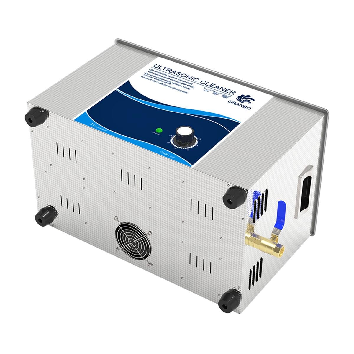 GRANBOSONIC 30L 600W 40khz Ultrasonic Cleaner Large Size Industrial Machine Lab Aviation Electronics Optical