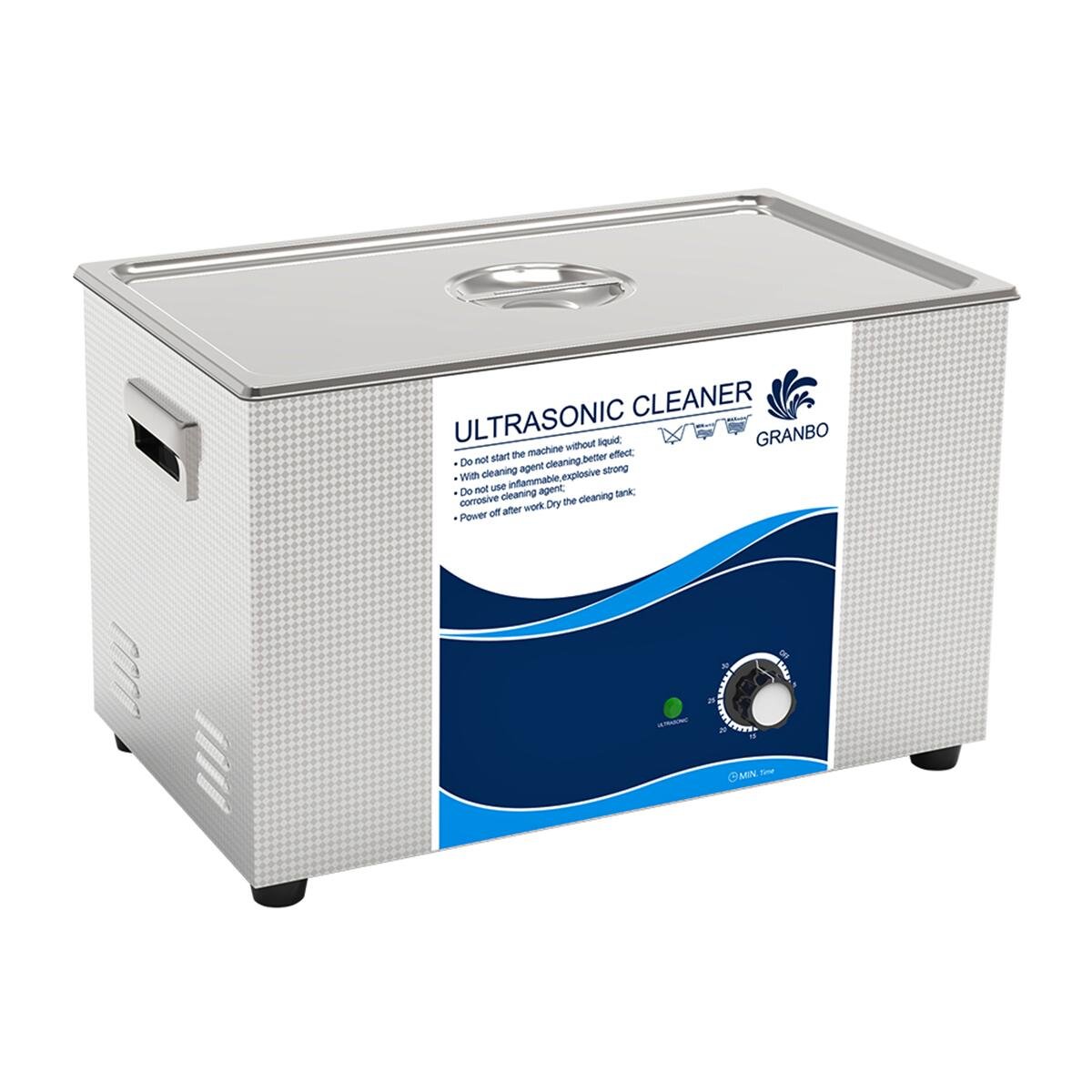 GRANBOSONIC 30L 600W 40khz Ultrasonic Cleaner Large Size Industrial Machine Lab Aviation Electronics Optical