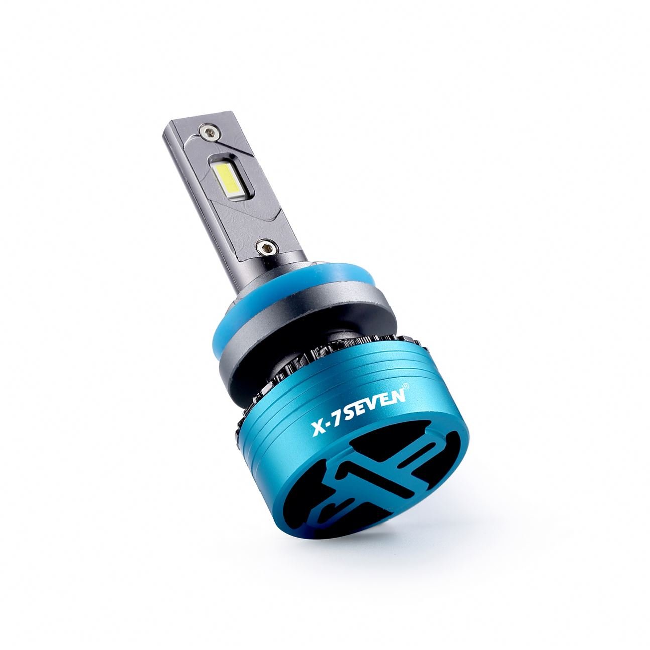 X-7SEVEN Super Bright X-Apollo 3500k H1 H7 H11 9005 9006 9012 Single Beam 120W 12000 Lumen Led Headlight Bulb for Cars