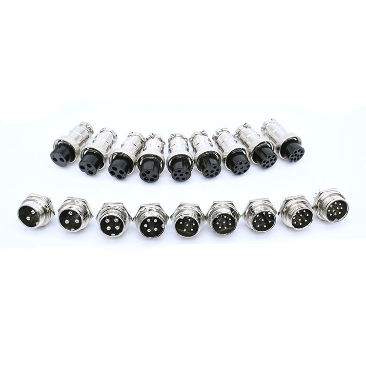 Wholesale Soulin Electrical Gx12 Gx16 Gx20 Connectors Wires Cable Waterproof 2 3 4 5 6 7 8 9 10 Aviation Plug Socket Circular