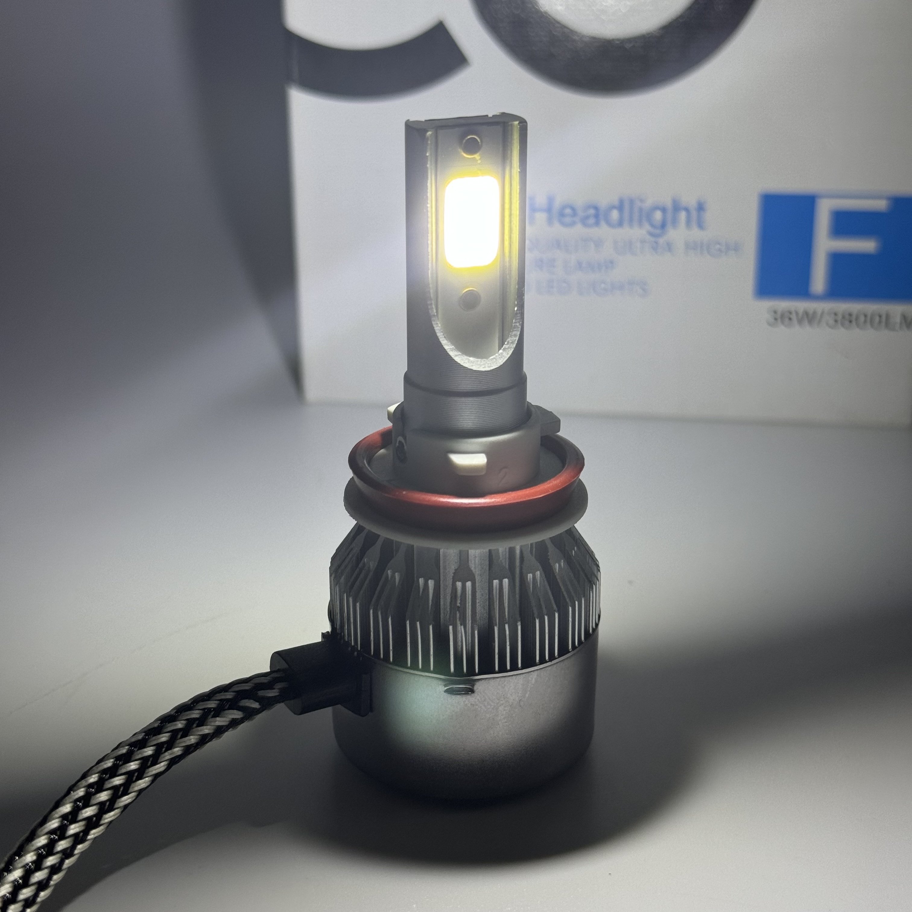 C6 Auto Lighting System Waterproof 55W 6000K H1 H3 H4 H7 H11 Car Accessories 7200LM 9004 9007 No Error Led Headlight Bulb