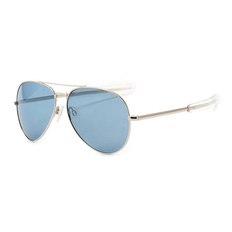 Designer Aviation Sunglasses Double Bridge Fashion Vintage Sun Glasses Shades Sunglasses Hombre De Metal