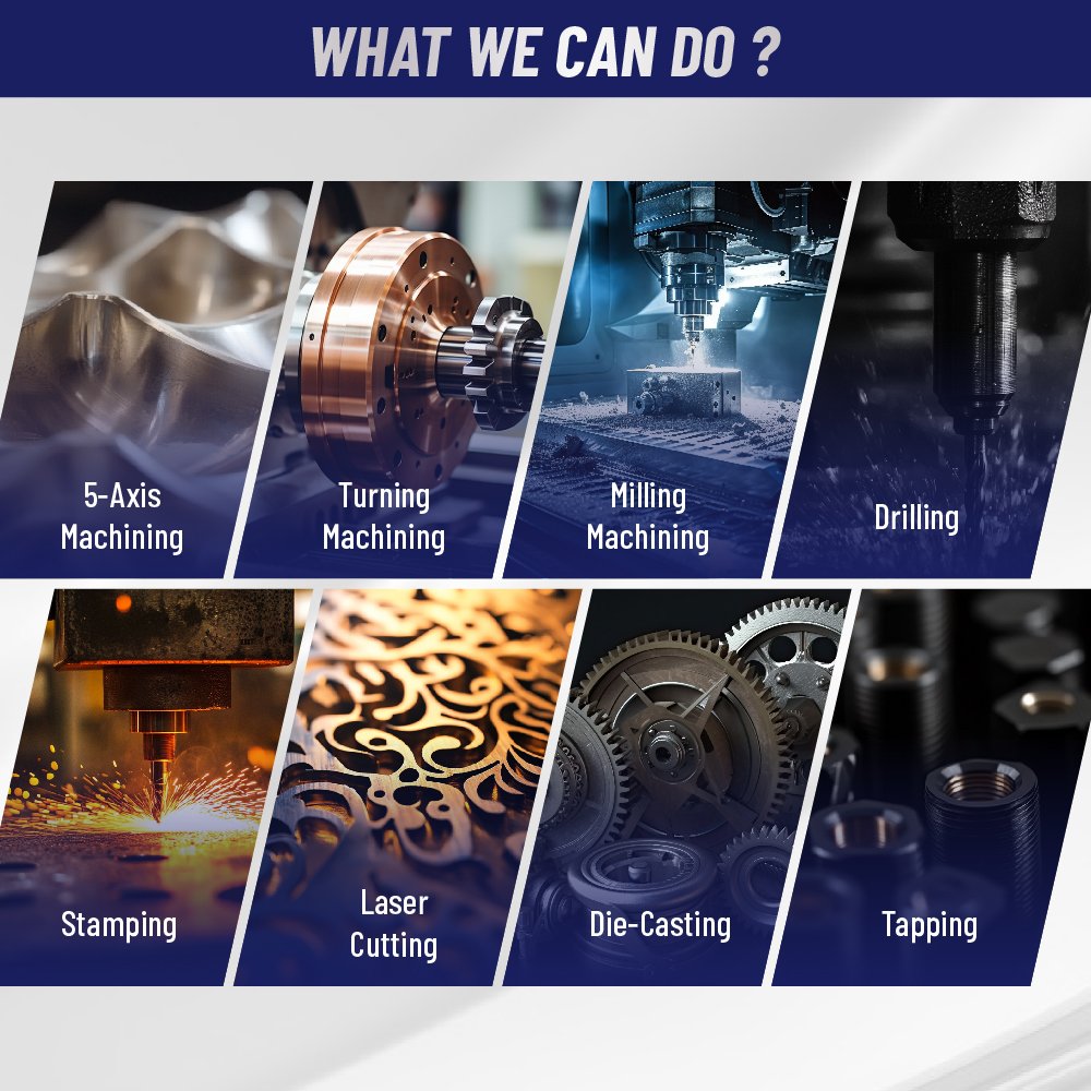 High Precision CNC Machining Services for Aluminum Brass and Steel Parts with Surface Polishing and Turning Milling