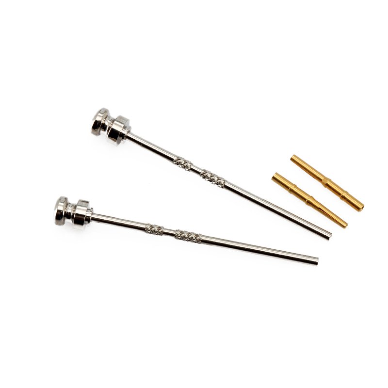 Custom Oem Industrial Connector Header Copper Pin Aviation Plug Round Terminal Precision Hardware Connector Parts