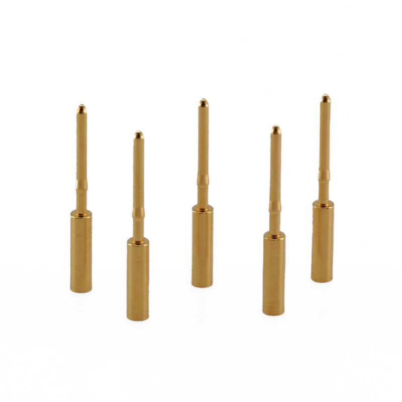 Custom Oem Industrial Connector Header Copper Pin Aviation Plug Round Terminal Precision Hardware Connector Parts