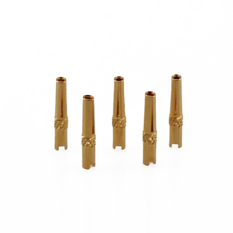 Custom Oem Industrial Connector Header Copper Pin Aviation Plug Round Terminal Precision Hardware Connector Parts