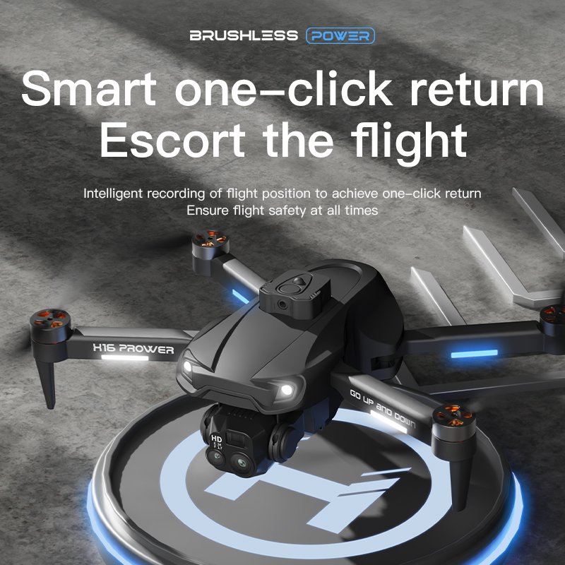 New arrival hot sales H16 MAX leap frog flight private plane pilot aircraft toy drones for kids