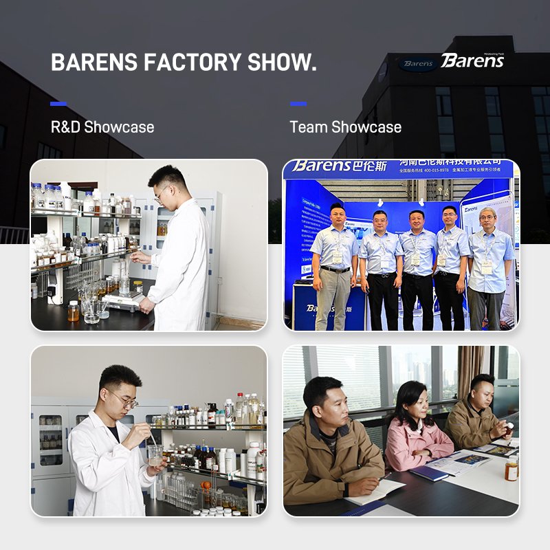 Barens Cutting Fluid 655--Microemulsion Cutting Fluid for Aluminum Machining