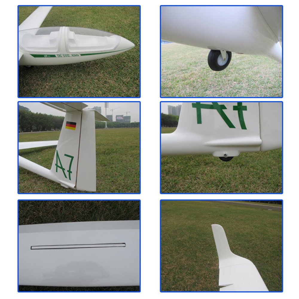 Gliding/Electric RC Plane Wingspan 4000mm w/Brake Epoxy Fuselage/Balsa Wood Wing