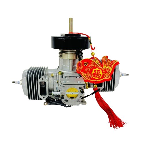 JRDT170 model aircraft UAV gasoline engine twin-cylinder two-stroke with a 130W generator system and 170CC displacement