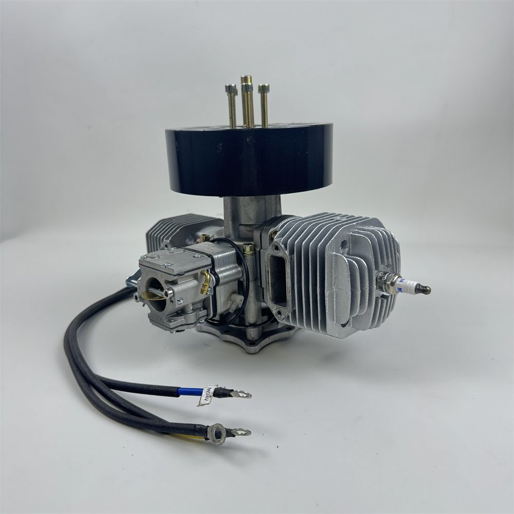 JRDT170 model aircraft UAV gasoline engine twin-cylinder two-stroke with a 130W generator system and 170CC displacement