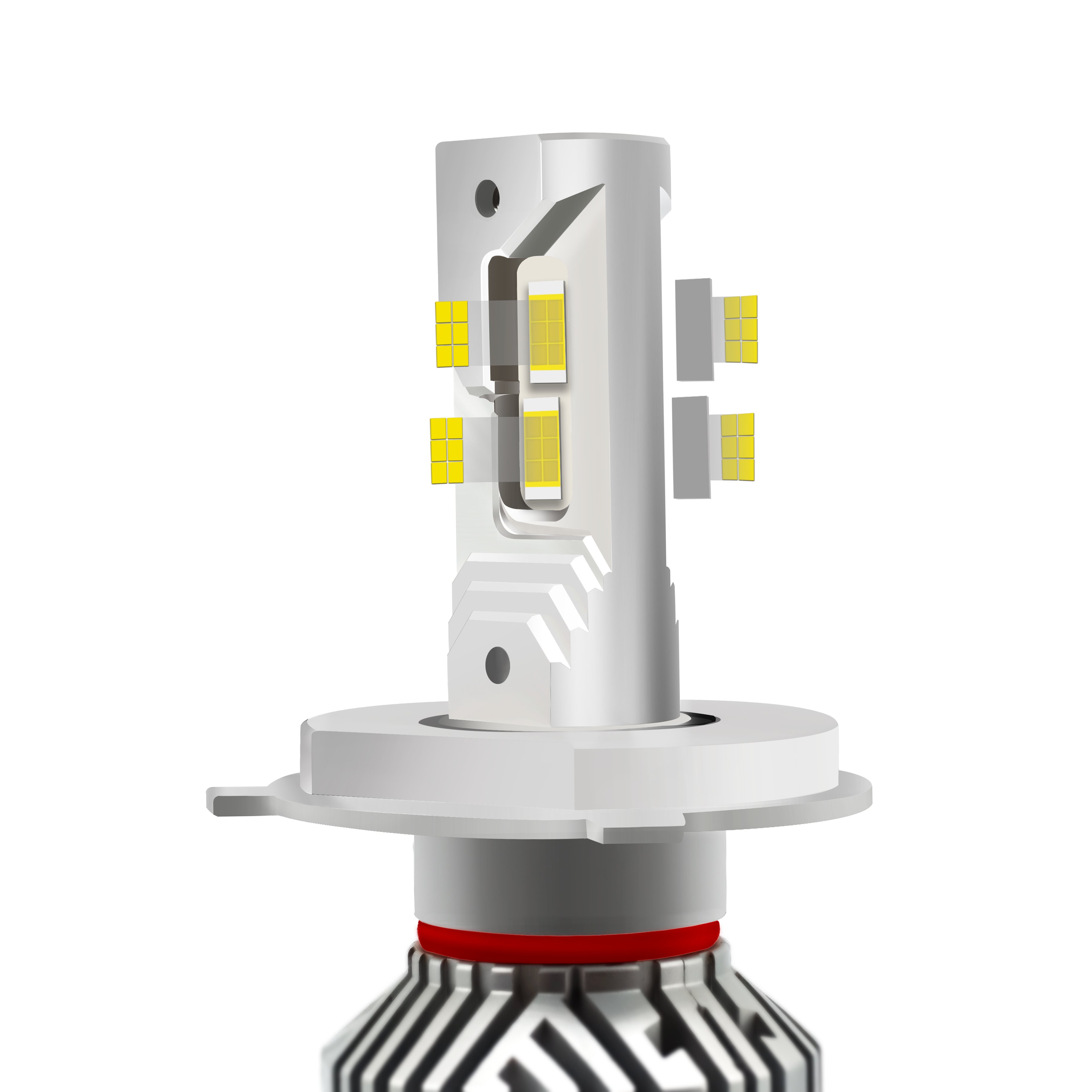 EV H1 LED Fog Lights 22000LM Auto Lamp with 3570CSP Chip Luminous Front and Rear Headlights 60W/80W 12V Universal Car 15 Months