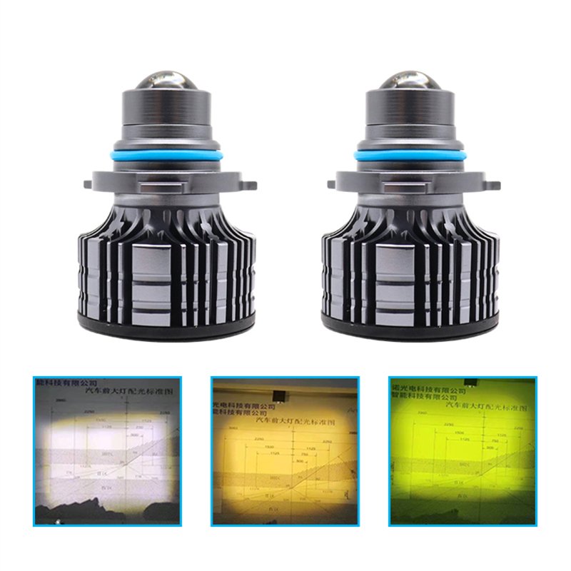 Super Bright Laser Fog Light H11 H8 H7 9005 9006 Projector Fog Light High Low Beam Light Modification 2400LM Car Led Headlight