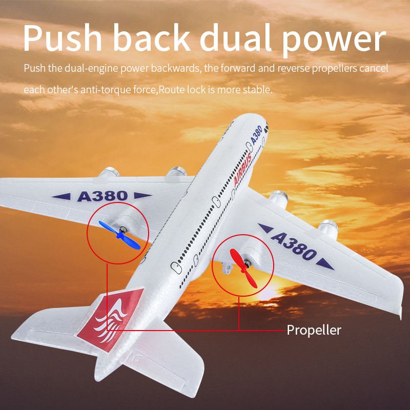 New Rc Plane A420 Mode Rc Plane Easy To Fly Stunt Roll Fixed Wing Plane 3CH EPP Remote Control Glider