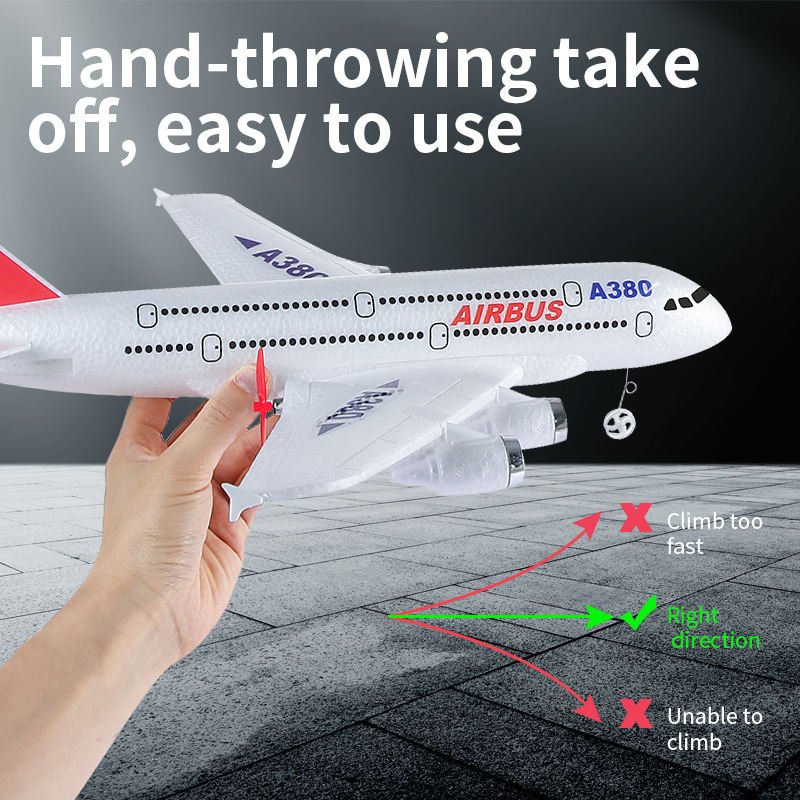 New Rc Plane A420 Mode Rc Plane Easy To Fly Stunt Roll Fixed Wing Plane 3CH EPP Remote Control Glider