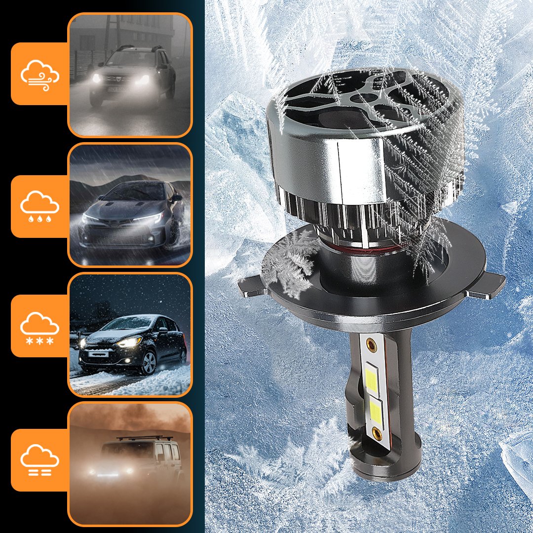 NEW Auto Accessories Car Headlight Led 9005 H4 H11 H7 Led Headlight Bulb Car H4 Led Headlight Auto Led Light