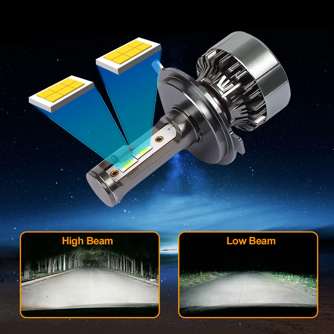 NEW Auto Accessories Car Headlight Led 9005 H4 H11 H7 Led Headlight Bulb Car H4 Led Headlight Auto Led Light