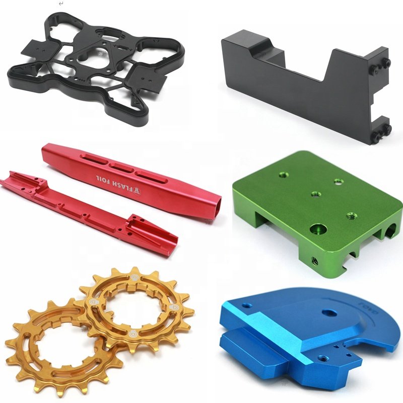 High Quality Custom Prototype Aviation Spare Aircraft Parts CNC Machining Aluminum Metal Anodized Aluminum Micro Machining