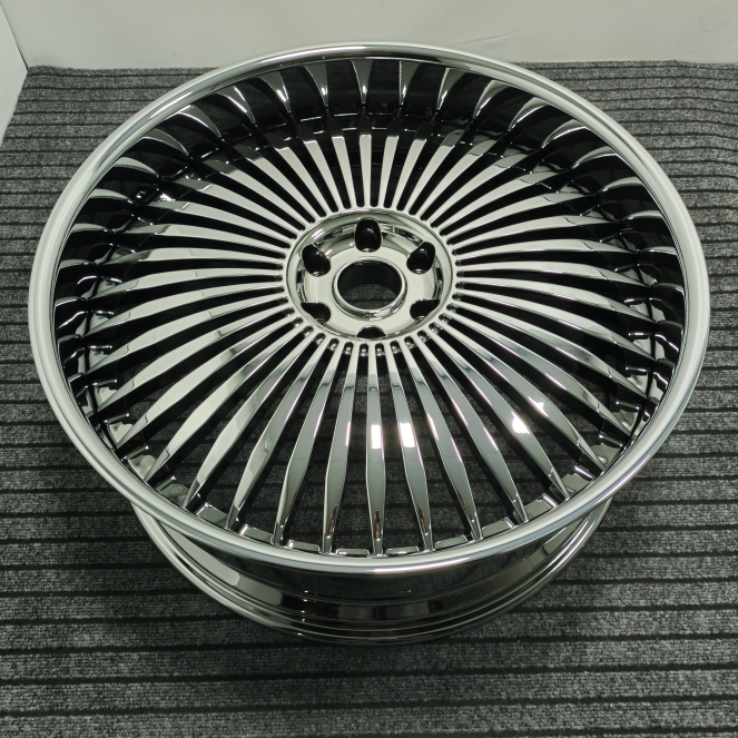 Custom Passenger Car Rims 2 Piece Forged Wheel Alloy 17/18/19/20/21/22/23/24 Inches T6061 Aviation Aluminum Car Rim