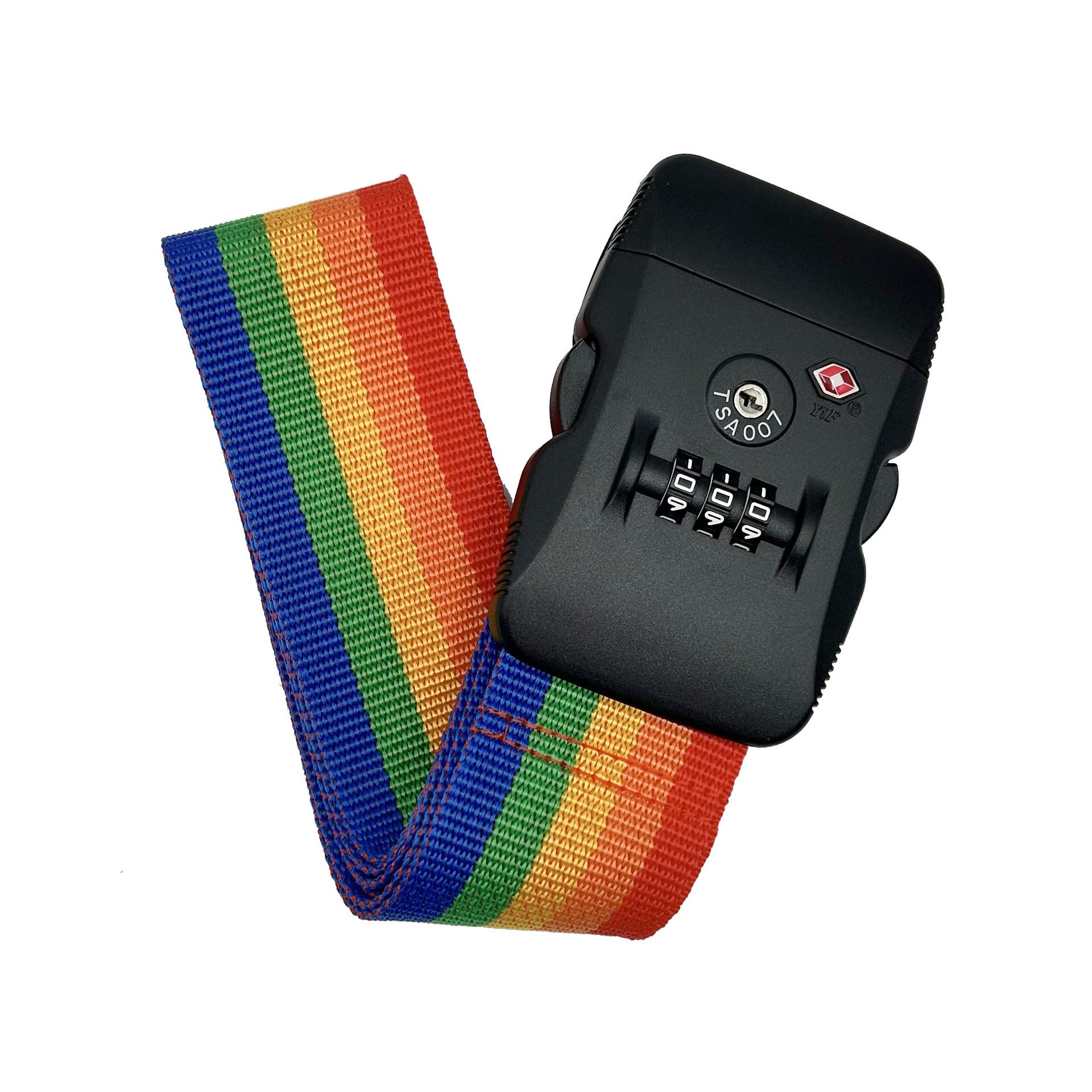 Oem Travel Luggage Belt Strap With Tsa Lock and Weight Scale Custom Logo Luggage Tag Conveyor Belt for Airport Luggage