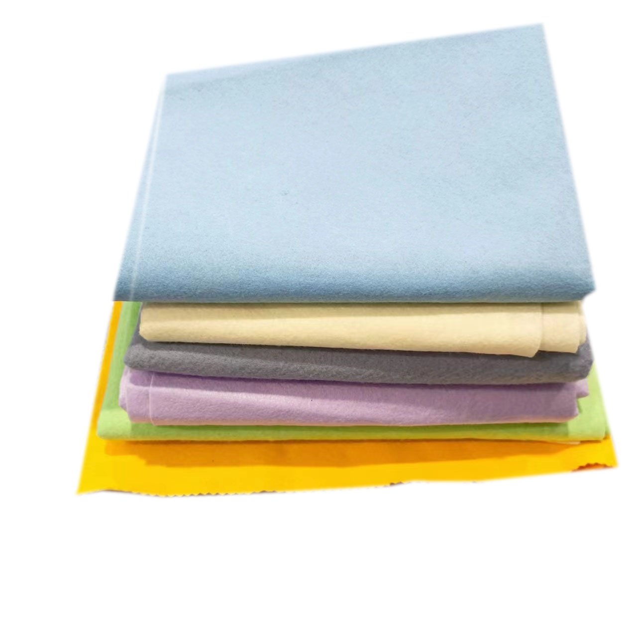 160g 102*204cm 1.2mm Factory Sales First-class Blanket Non-woven Fabric Disposable Polyester Fabric Needled air Blanket