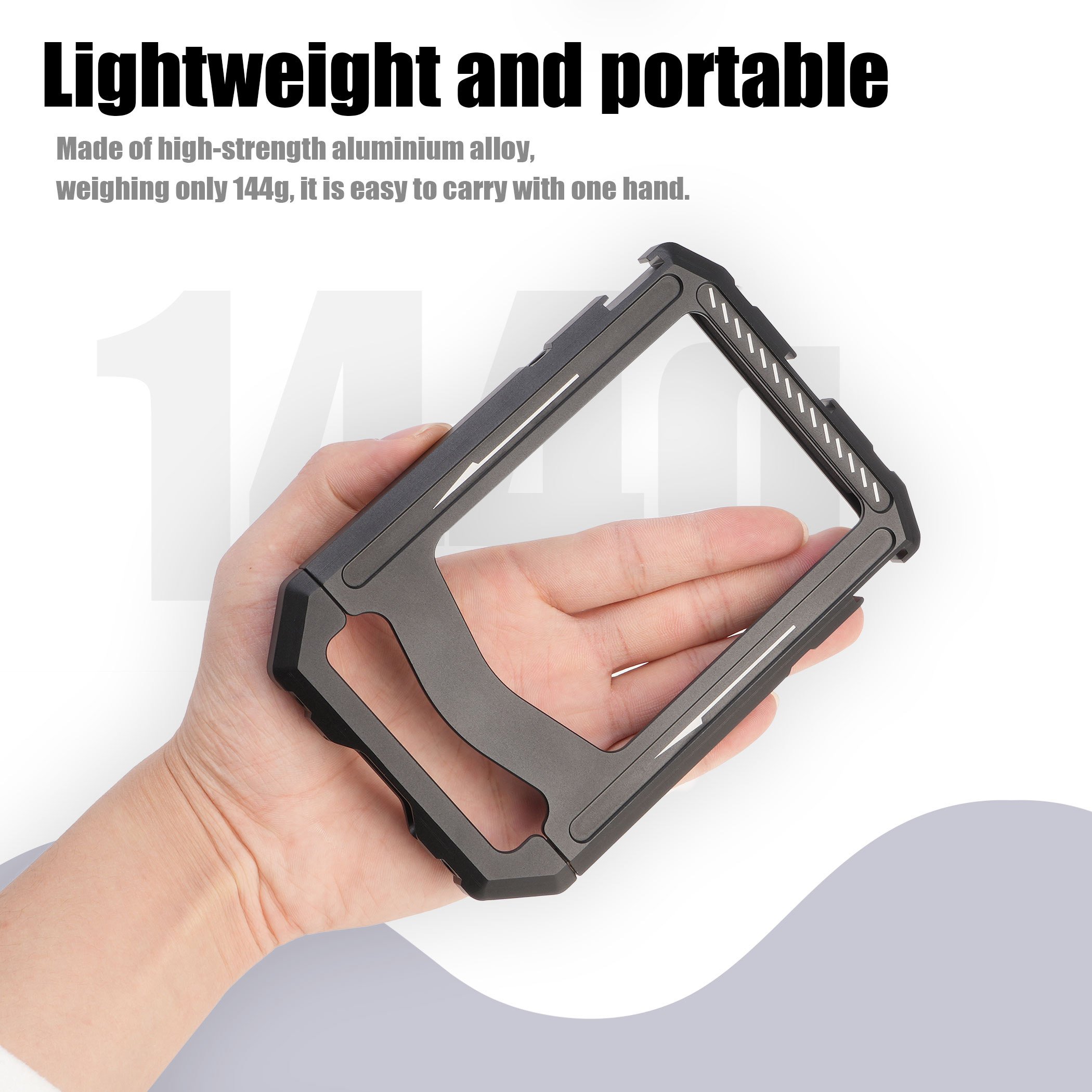 Universal Smartphone Cage Video Rig Grips Stabiliser Vlogging Live Broadcast Mobile Phone Holder Kit Video Maker for iPhone