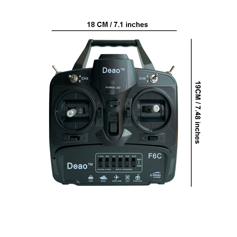 Deao radio remote control multi module master transmitter for airplane helicopter RC ship boat aircraft racing drone