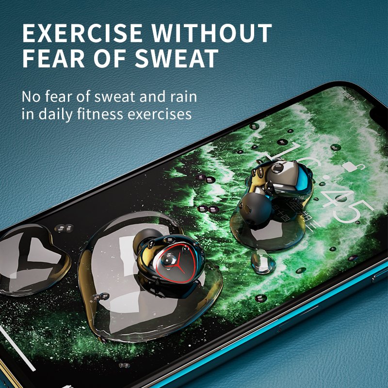 2023 New Latest M66 Pro Wireless Earbuds Tws Earphones Bt5.3 Handfree 9D Stereo Sports Gaming In-ear Earphones Mirror Power Bank