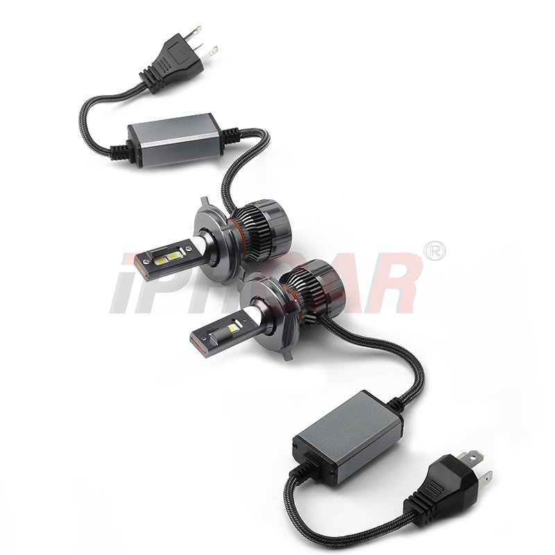 IPHCAR Super Bright LED Headlight Bulb T3 H4 H1 H3 H7 9005 9006 HB3 HB4 H11 9012 880 881 Plug and Play Universal for Car Lights