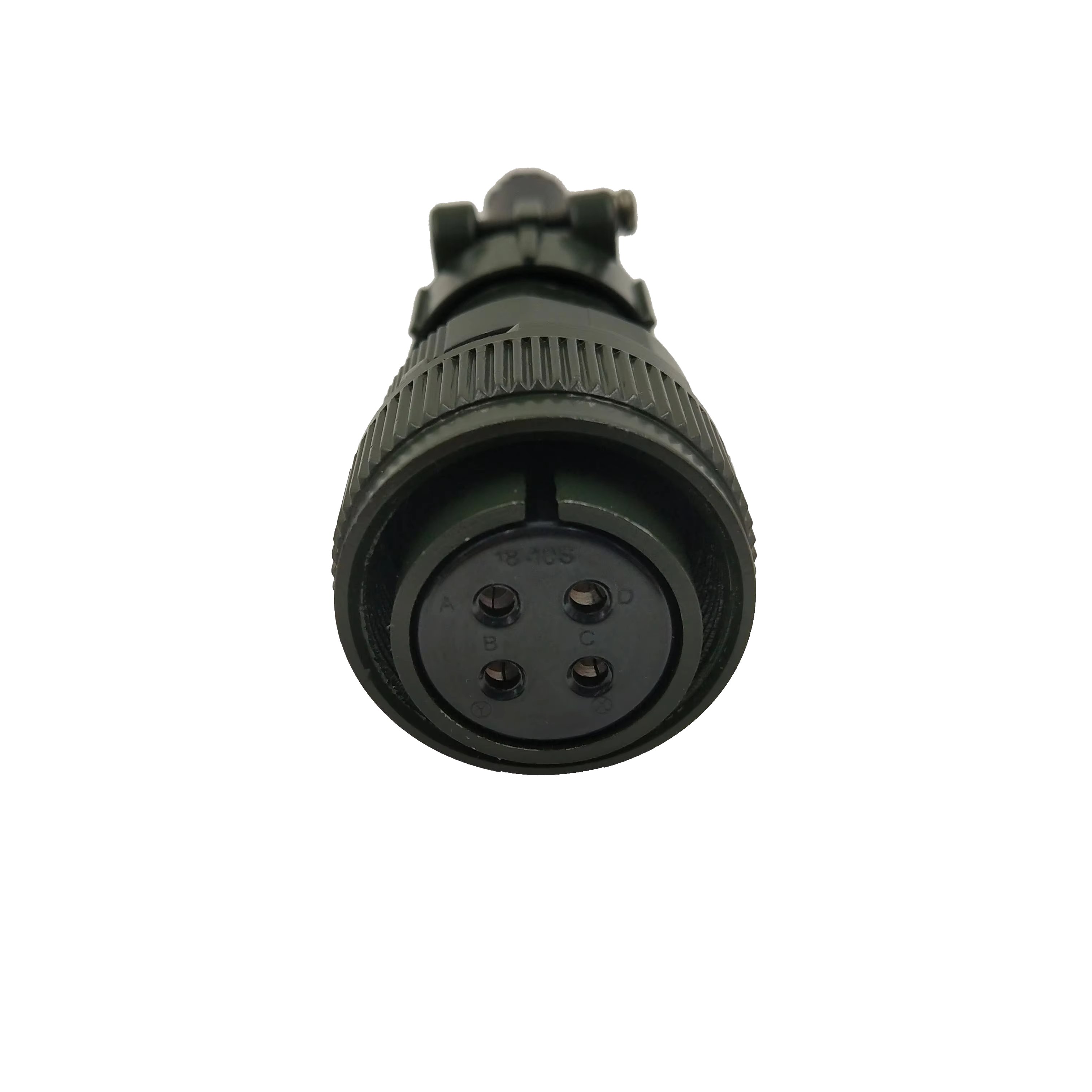 Female Brass Waterproof Servo Motor Power Plug Round Ip67 Aluminum 23a Aviation Plug Ms3106a 22-22s